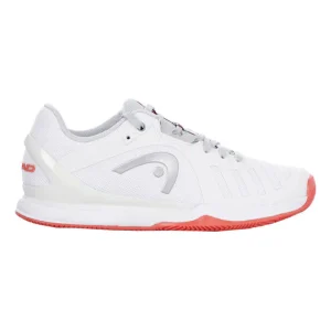 Head Sprint Evo 2,0 Clay Vit Orange Dam Padelsko