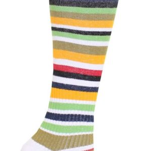Zent Stödstrumpa Randig Flerfärgad