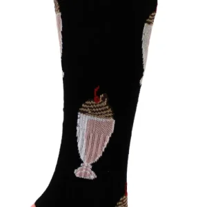 Zent Stödstrumpa Milkshake Svart