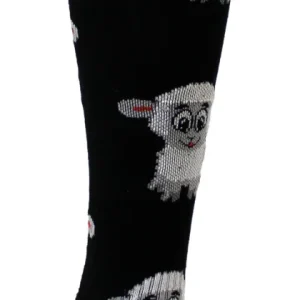 Zent Stödstrumpa Lamm Svart