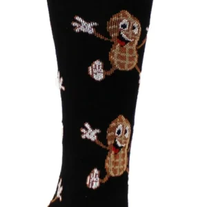 Zent Stödstrumpa Peanuts Svart