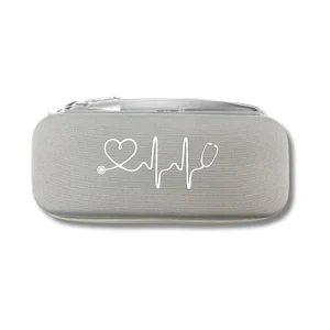 Hårt fodral för stetoskop och vårdaccessoarer - Grå 🩶