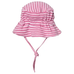 Sunny Hat Cerise/White, Stl 0-6år