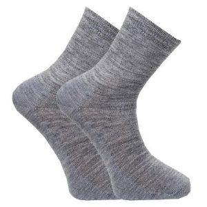 2-pack Linerstrumpor Ull Grå