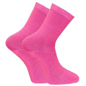 2-pack Linerstrumpor Ull Rosa