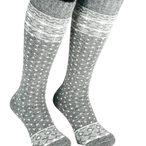 Zokks Ullstrumpa Grå 1-pack