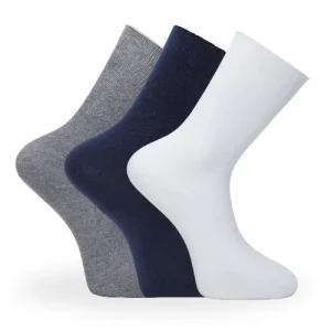 3-pack Bambustrumpor Lös Resår Multi