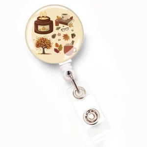 🍂🍁Höst Korthållare med Stil 🍂 🍁