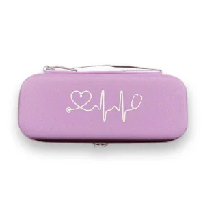 Hårt fodral för stetoskop och vårdaccessoarer - Lila 💜