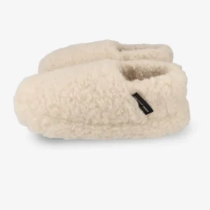 Ulltofflor i merinoull – Beige