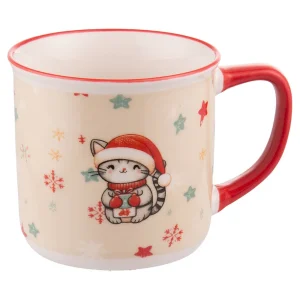 🎄 Julmugg “Merry Miao” 360ml – För dig som sprider värme, omtanke & julglädje 🐱❤️