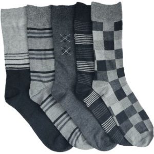 5-pack Herrstrumpor Lös Resår