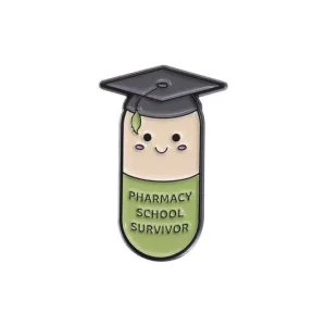 🧑‍🎓👩‍🎓 Pharmacy school survivor - Emaljpin