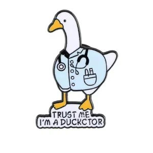 🦆 Trust me I’m a DUCKCTOR - Emaljpin