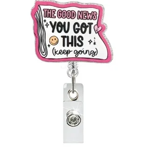 The Good News, YOU GOT THIS keep going – Korthållare med motivation