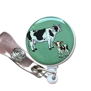 🐄🐮Korthållare med stil - Veterinärtema Kor