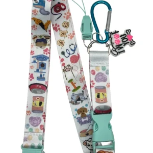 🐾 🦴🐶 Veterinär Edition - Nyckelband med Stil