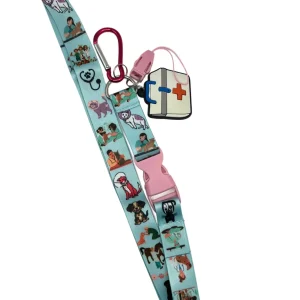 🐾 Animal Care Heroes Edition - Nyckelband med Stil