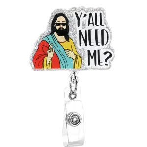 Ya’ll need me – Akrylkorthållare med motiverande budskap