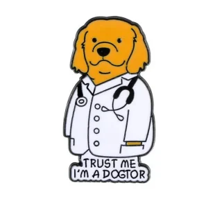 🐶🐕 Trust me I’m a DOGTOR - Emaljpin