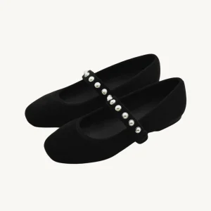 Mary-Jane Ballerina LISA Svart