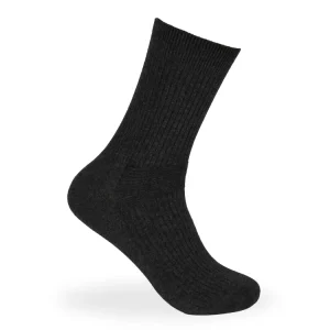 Strumpor Lös Resår Mörkgrå