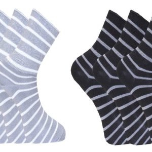 Lösresor finsocka med bambu mönstrad 3-pack