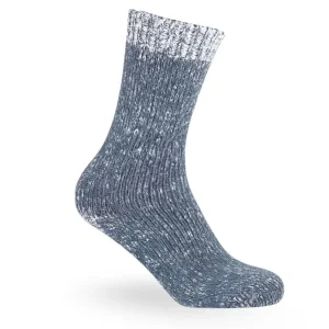 Raggsockor Alpackamix Melerad Blå