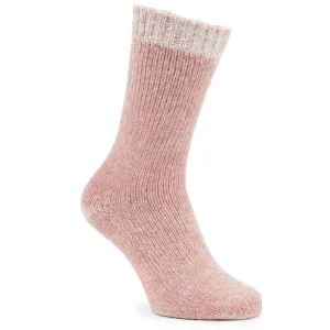 Raggsockor Alpackamix Melerad Rosa