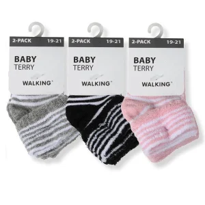 Babystrumpor Randig 2-pack