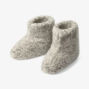 Ulltofflor Ljusgråa – Barn