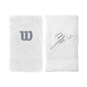 Wilson Bela Extra Wide Wristband White