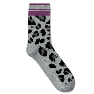 Bambustrumpor Leopard Grå