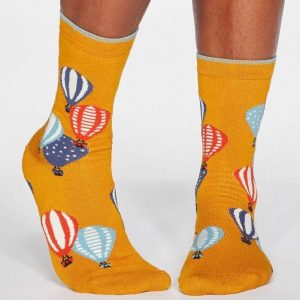 Bambustrumpor Luftballong Senapsgul