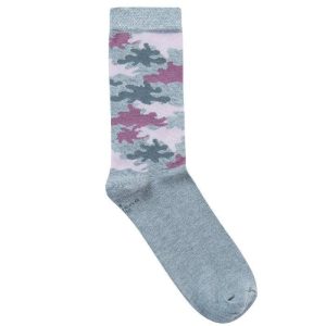 Bambustrumpor Mönstrad Rosa