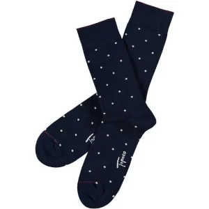 Bambustrumpor Topeco Prickig Marinblå