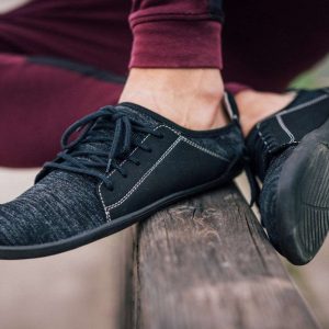 Ace Black Barfotaskor/Tygskor