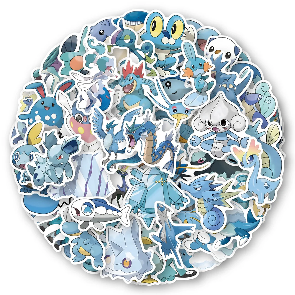 Blue Pokémons Klistermärken - Bild 2