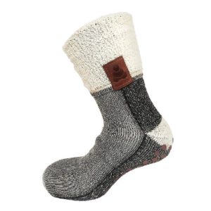 Buddha Socks Halkskydd Mörkgrå