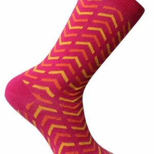 Broken Chevron Strumpa Herr