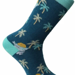 Palmtastic Sunset Strumpa Herr