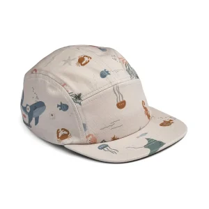 Rory Kids Printed Sun Cap - Sea Creature