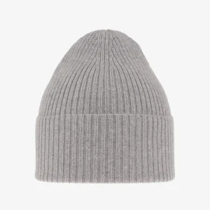 Mössa i merinoull – Ljusgrå