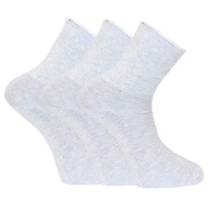 3-pack Strumpor Lös Resår Ljusgrå
