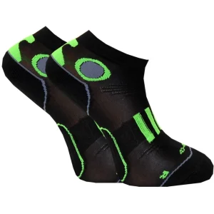 Löparstrumpor Svart 2-pack