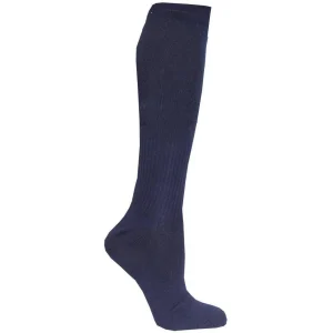 Marinblå Stödstrumpor