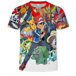 Pokémon T-Shirt Ash Ketchum