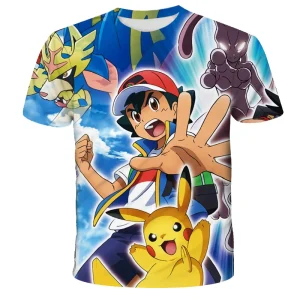 Pokémon T-Shirt Barn Ash X Pikachu