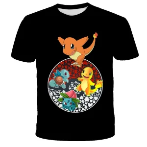 Pokémon T-Shirt Barn Charmander Friends