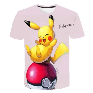 Pokémon T-Shirt Barn Lazy Pikachu